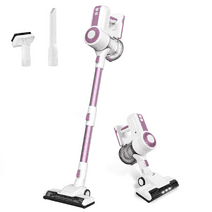 MOOSOO Lightweight Cordless Stick Vacuum Cleaner for Carpet, Hard Floors and Pet Hair