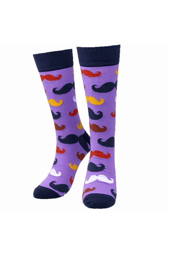 Moostache Knit Socks