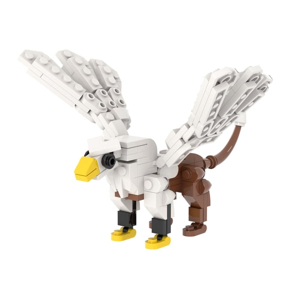 MOOXI Animals Griffin Building Set,Creative Cute Building Blocks Children Kits,Gifts for Animals Fans(138pcs)
