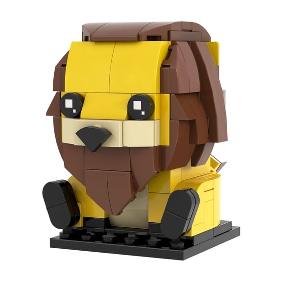 MOOXI Animals Lion Building Set,Creative Cute Building Blocks Children Kits,Gifts for Animals Fans(180pcs)
