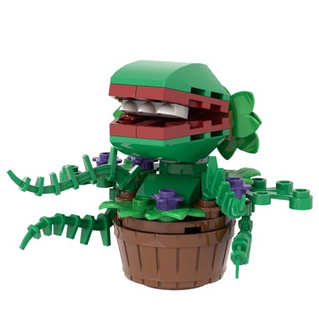 MOOXI Cannibal Flowers Plants Building Block Set,Creative Cute Building Blocks Children Kit,Gifts for Kids(47pcs)