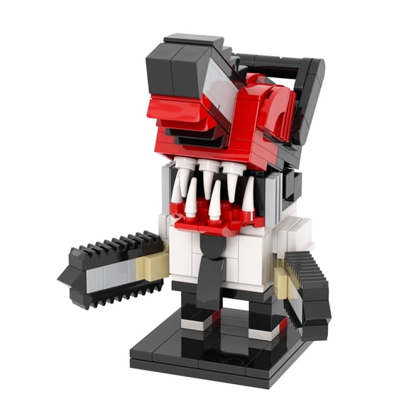 MOOXI Chain Man Brickheadz Building Set,Creative Cute Building Blocks Children Kit,Gifts for Kids(193pcs)