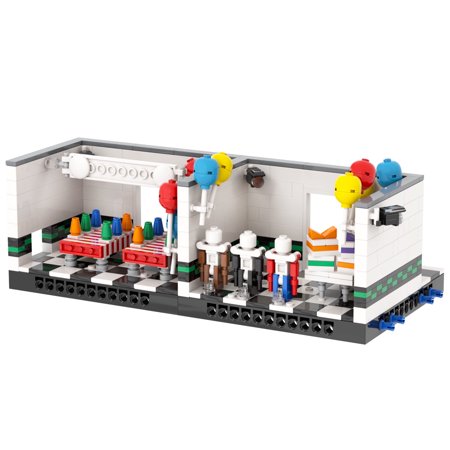 MOOXI FNAF Right Room Building Set,Creative Cute Building Blocks Children Kits,Halloween for Kids(609pcs)