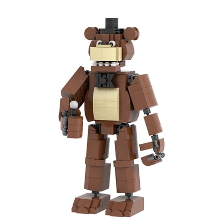 MOOXI Five Nights Fredy Action Figures Building Blocks Toys,FNAF Classic Horror Game Building Set,Halloween Birthday Gifts for Boys and Girls(470pcs)