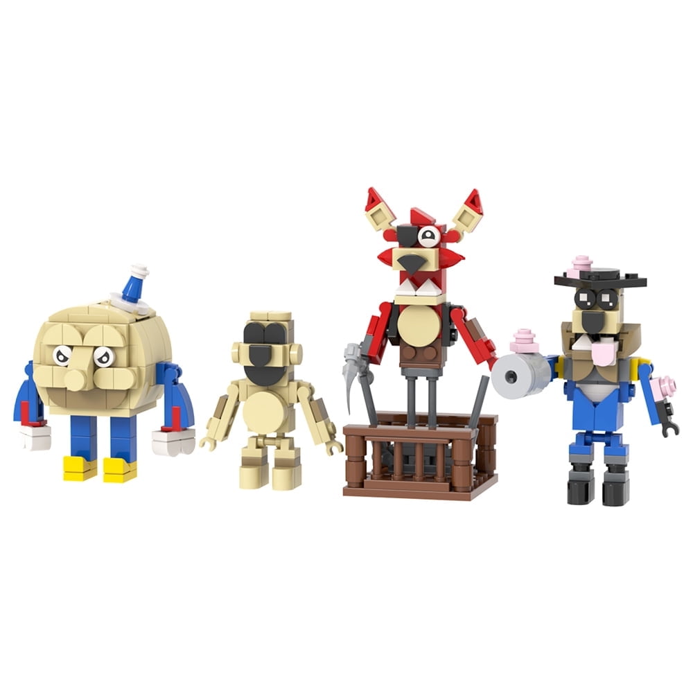 MOOXI Five Nights Sleepy Moon,Foxy,Captain Springlock Action Figures ...