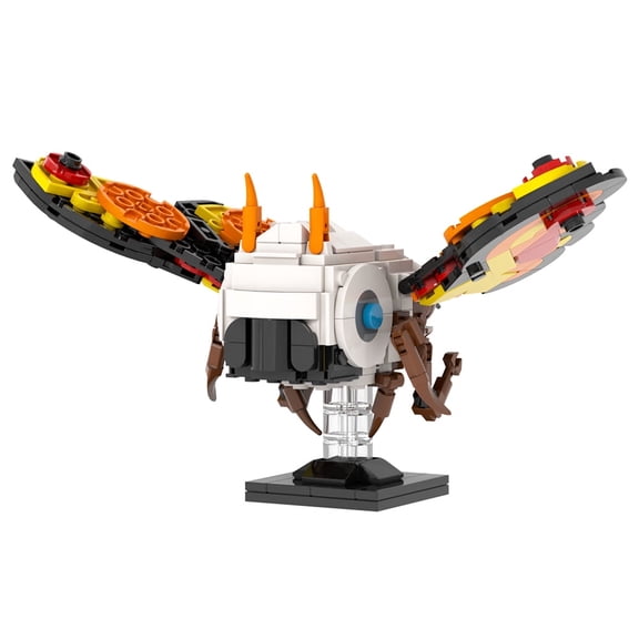 MOOXI Gvdzilla Mothra Brickheadz Building Block Set,Classic Creative Building Blocks Children Kit,Gifts for Kids(306pcs)