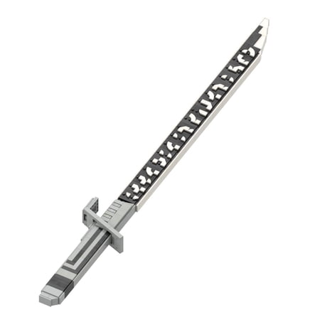 MOOXI-MOC Space Wars Movie Series Darksaber Lightsaber Buliding Set,1:1.5 Weapon Model Building Blocks Educational Toys for Children Dark Sword Bricks(507pcs)