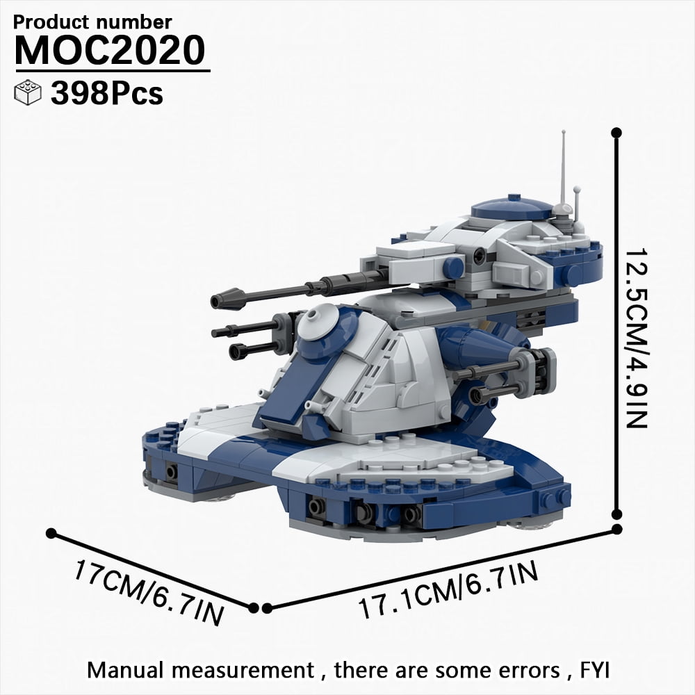 MOOXI Most Complete Space War Tank Personnel Carriers Adult Building ...