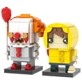 thumbnail image 1 of MOOXI Penny and Bill Brickheadz Building Set,Classic Creative Building Blocks Children Kit,Gifts for Kids(237pcs), 1 of 5