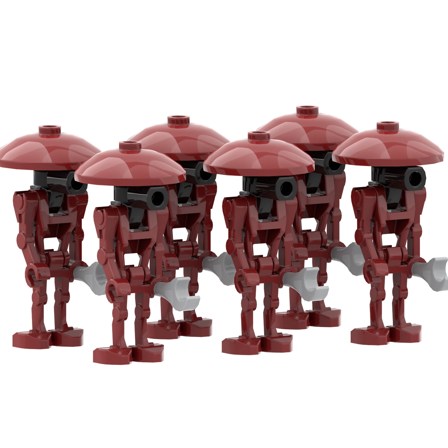 MOOXI Space Wars Series Robot Model MOC Brick DIY Diorama Adult ...