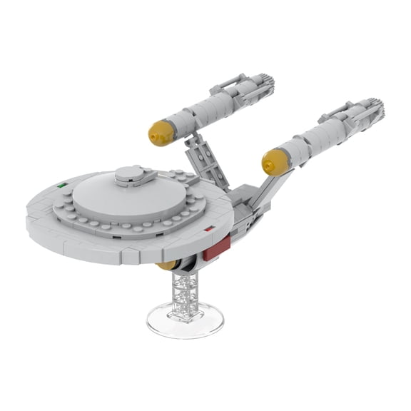 MOOXI Stars Movie Trek 1701 Spaceship Building Set,Creative Cute Building Blocks Children Kits,Gifts for Amime Fans(233pcs)