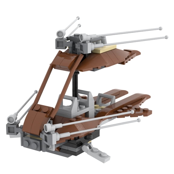 MOOXI Stars Wars Wookie Ornithopter Building Set,Classic Creative Building Blocks Children Kit,Gifts for Kids(114pcs)