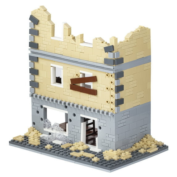 MOOXI WW2 Military Battle Scene Model Set, Boy Building Block Building Toy Kit (814pcs)