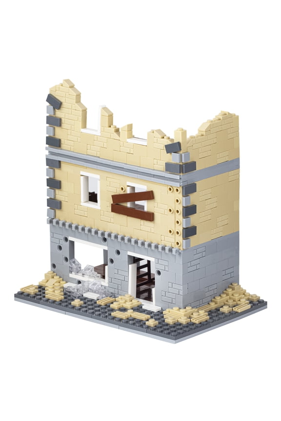 WW2 Military Battle Scene Model Set, Boy Building Block Building Toy Kit (814pcs)