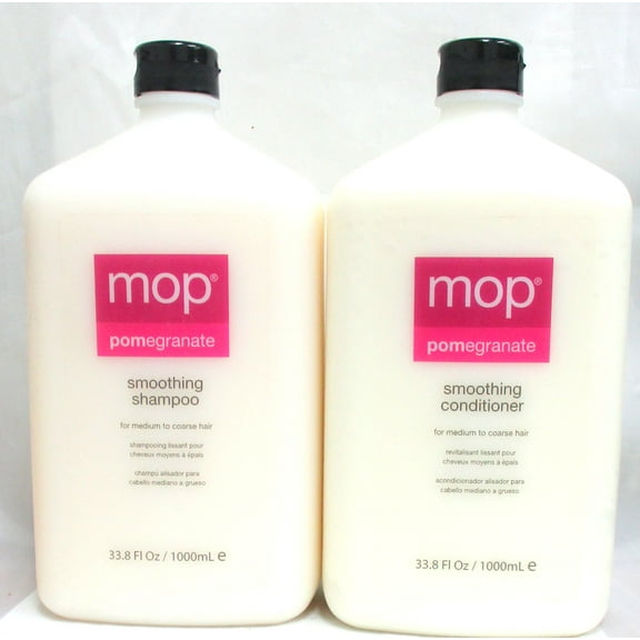 MOP Pomegranate Smoothing Shampoo & Conditioner 33.8 oz Duo