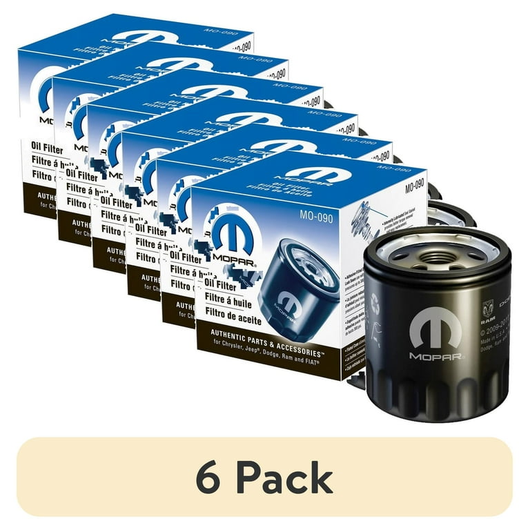 いラインアップ 6 pack) Mopar MO-399 Original Equipment Oil Filter Chrysler メンテナンス