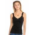 thumbnail image 1 of MOPAS Womens Black Sleeveless V Neck Top FREE SIZE, 1 of 3