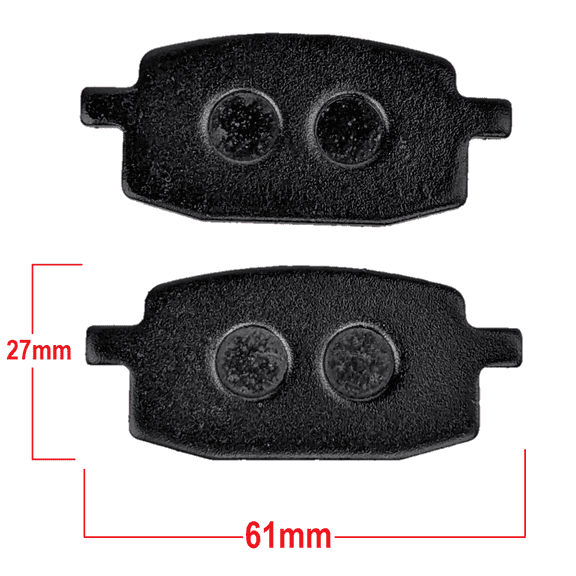 MOPED FRONT DISC BRAKE PADS GY6 49CC 50CC SCOOTER BP09