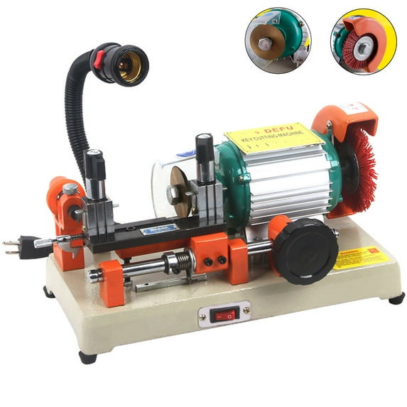 MOPHOTO 110V Duplicating Machine Horizontal Copy Machine Cutter Cutting Machine Key Cutting Tool (120W)