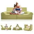 thumbnail image 1 of MOPHOTO 11PCS Modular Kids Sofa Couch Fold Out Couch Playhouse Play Set for Toddlers, Kids Couch Play Set, Creative Couch Kids Foam Play Couch Indoor, 1 of 8