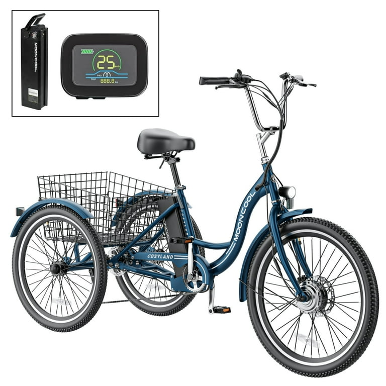 Power assisted tricycle sales
