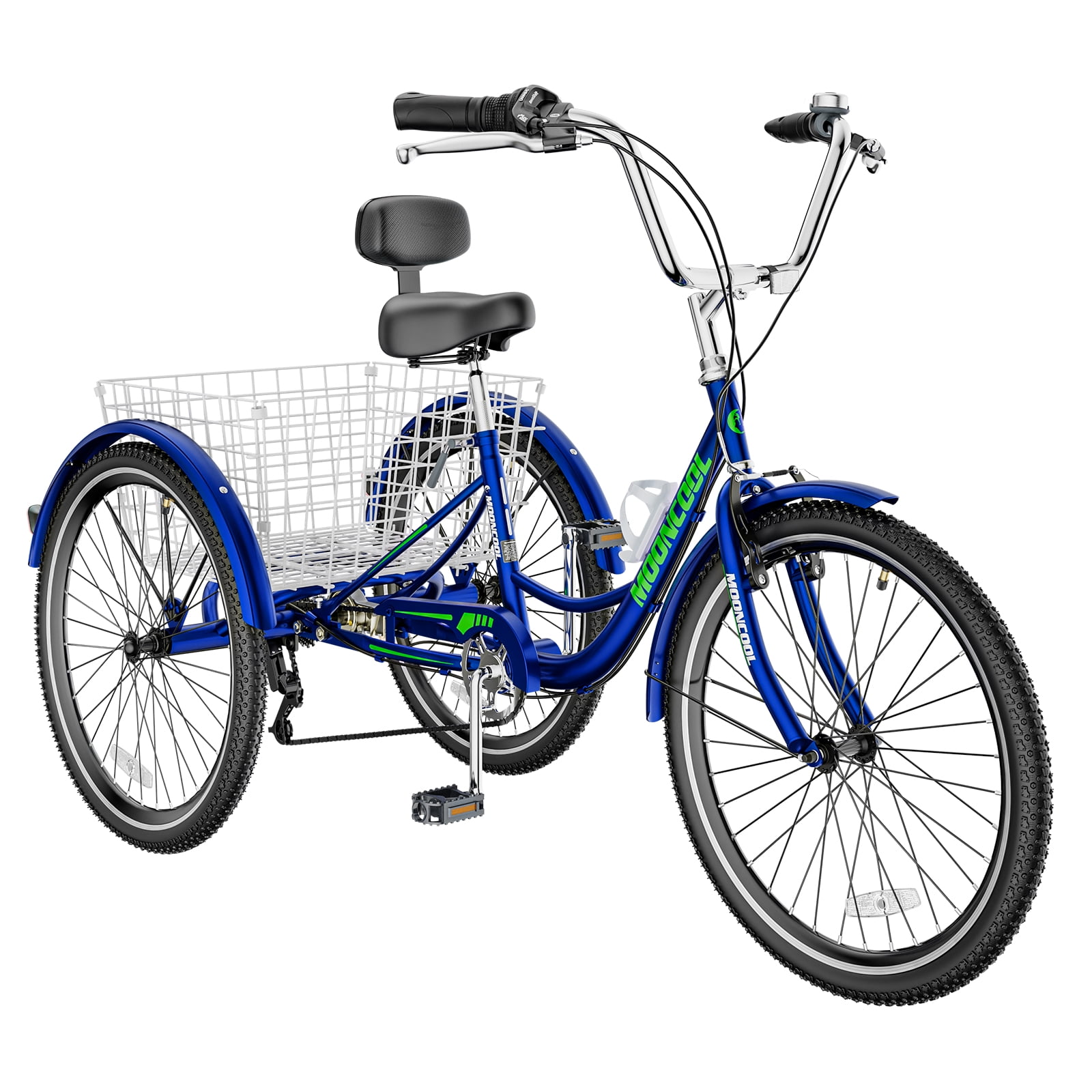MOPHOTO Adult Tricycle 7 Speed 24 inch with Large Singapore Ubuy