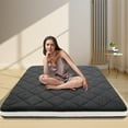thumbnail image 1 of MOPHOTO Floor Mattress Japanese Futon Mattress Extra Thick Folding Sleeping Pad Futon Mattress Portable Camping Mattress Full Size (80*54*4in), 1 of 10