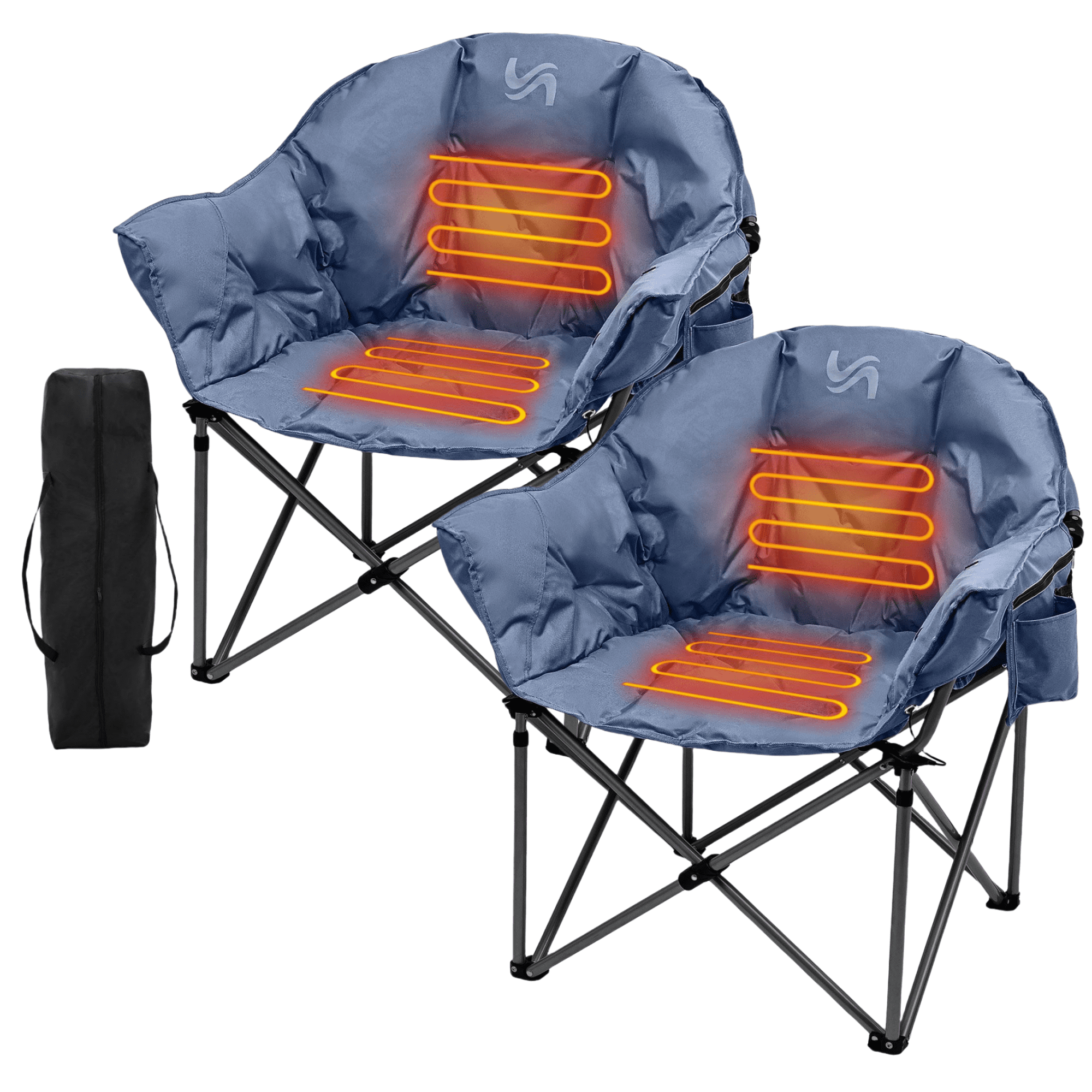 Camping Chair Round Moon Chair Moon Chair Oversized Folding Camping Chairs  Highlander Camping