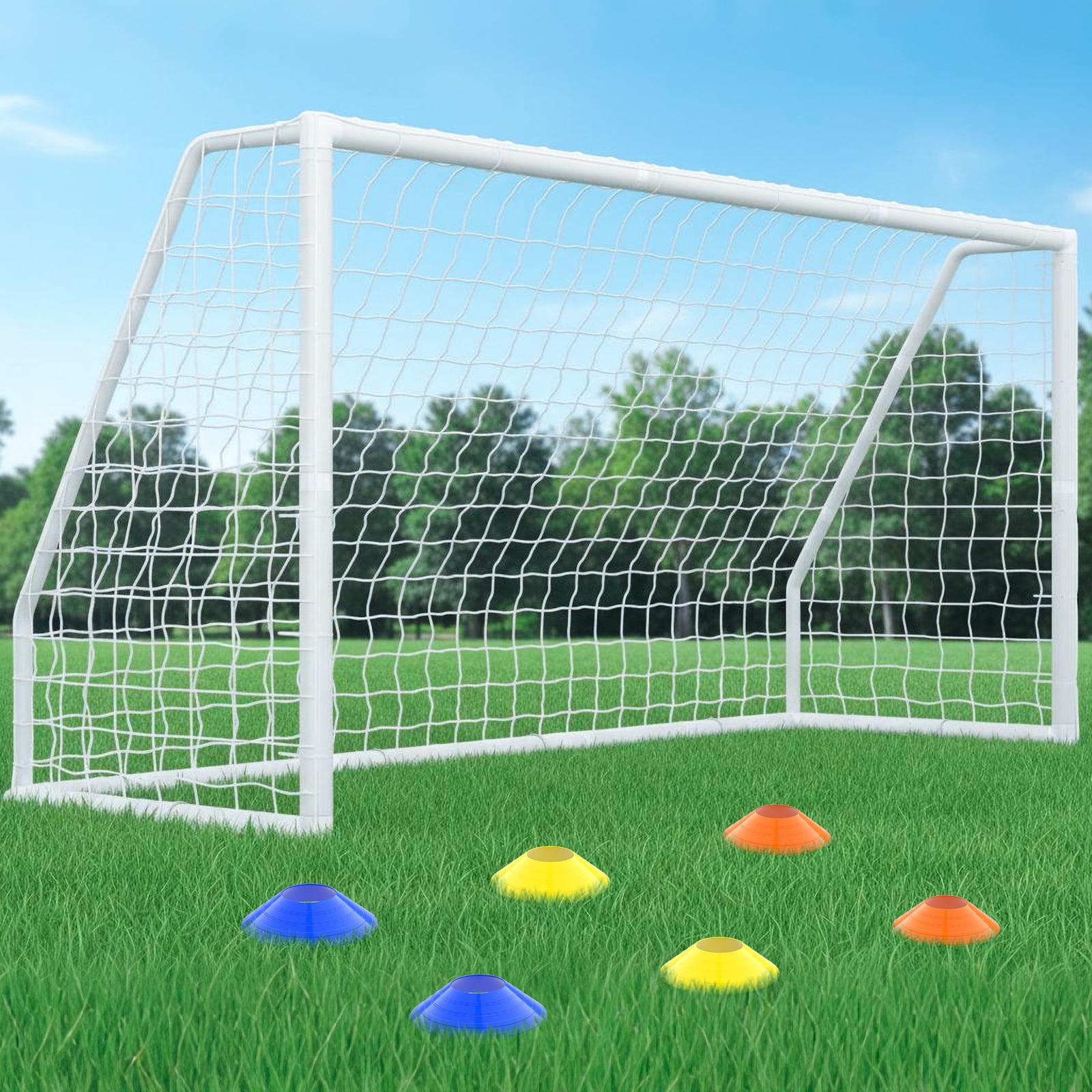 MOPHOTO PVC Soccer Goals for Backyard,12