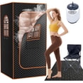 thumbnail image 1 of MOPHOTO Portable Sauna for Home,Upgraded Personal Steam Box with 3L&1200W Steamer Folding Chair Remote Control Extra Large Size Home Sauna Tent for Relaxation Spa, 1 of 9