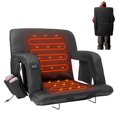thumbnail image 1 of MOPHOTO Stadium Seats For Bleachers,Portable Outdoor Floor Chairs With 6-Reclining Adjustable Back(1 pack), 1 of 8