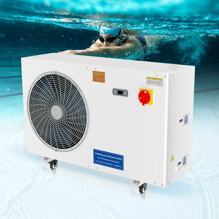 MOPHOTO P Above Ground Pool Heater, 14300 BTU/hr, Heat Pump