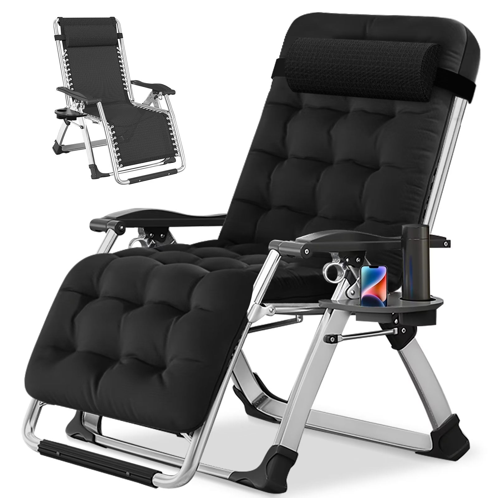 MOPHOTO Zero Gravity chair, Lounge Chair, Lounge Chair with Removable