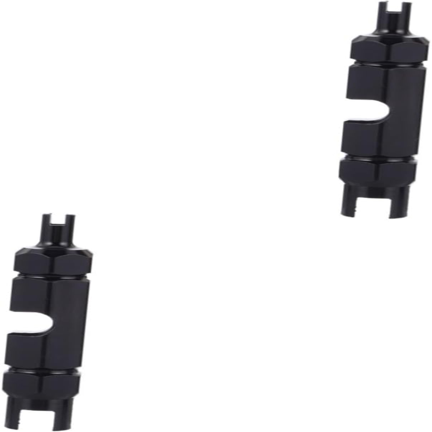 MOPNGXT Bike Valve Removal Tool 2pcs Bicycle Inner Tube Dismantlement Tool Aluminum Alloy