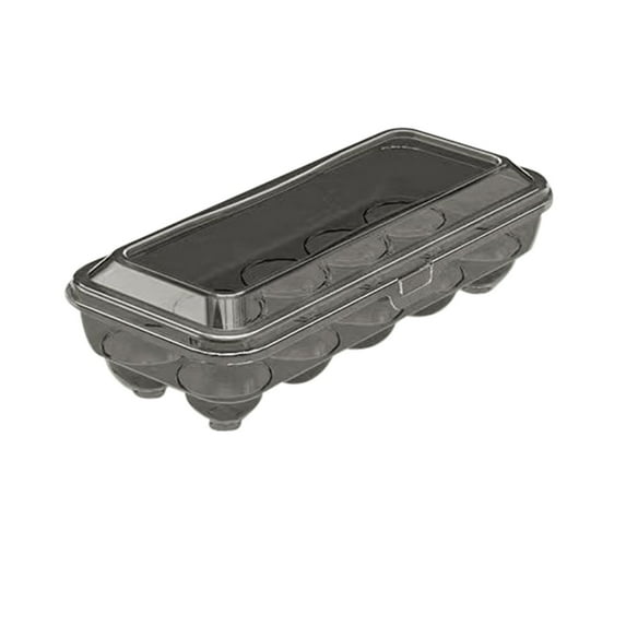 MOPOOR 24 Grid Type Egg Storage Box Kitchen Tray Refrigerator Container Plastic Case Fresh Organizer,Egg Holder Basket Organizer for Kitchen Fridge