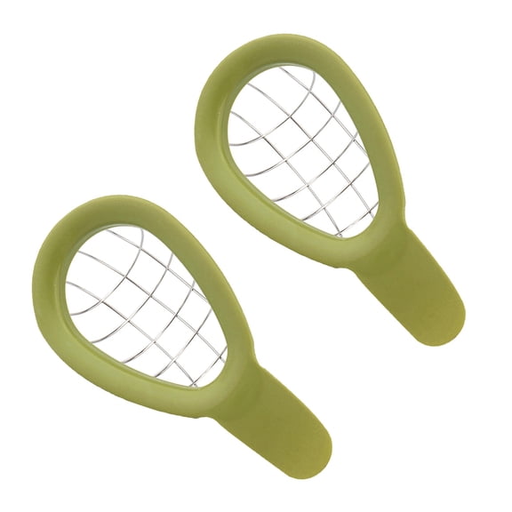 MOPOOR 2PC Kitchen Gadgets Kitchen Gadget Kitchen Tool Mini Cut Hand Tool Gadgets Dice New,Fruit Avocado Slicer Tool, Cuber Dicer Tool, Cool Kitchen Gadgets,Cutter Peeler Pitter