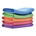 thumbnail image 1 of MOPOOR 5/10 Pack Easy Clean Nanoscale Cloth Lint Free Microfibre Cloth Reusable Microfibre Cleaning Cloths for Windows,Glass,Mirrors,Kitchen,Car,Easy Clean Cloth for Household Cleaning, 1 of 2
