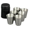 thumbnail image 1 of MOPOOR 6 PCS Stainless Steel Shot Cups Metal Espresso Glass Barware Drinking Tumbler Vessel for Cocktail Beer Whiskey Water Bar Home Restaurant Tequila Liquor Party, 1 of 9