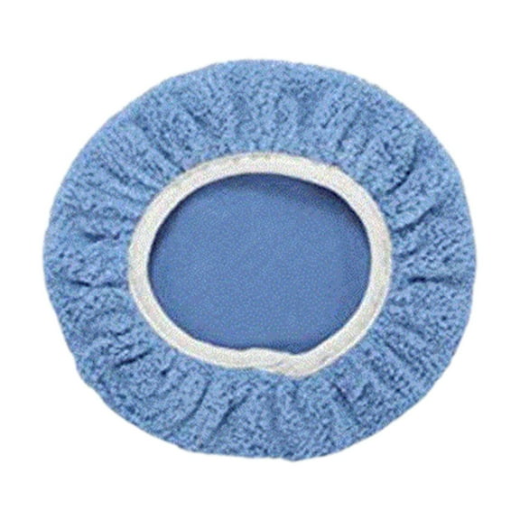 MOPOOR 9-10 inch Polishing Pad Bonnets,Orbital Polishing Pad Microfiber Coral Fleece Bonnet Car Buffer Polisher Waxing Covers for Automobile Glass Cleaning and Polish