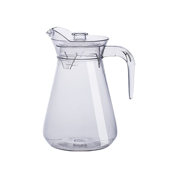 MOPOOR Acrylic Beverage Dispenser Jug and Juice Pitcher, 2-Gallon Cold Drink Container and Water Kettle, Heat-Resistant for Iced Tea, Lemonade, and Hot Drinks, for Parties and Outdoor Use