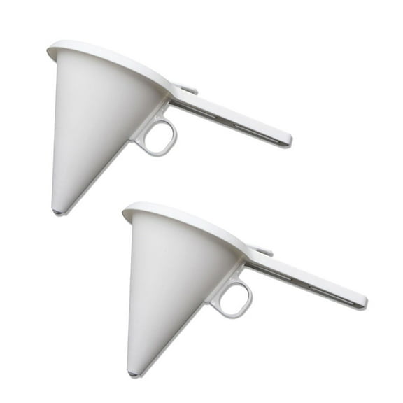 MOPOOR Adjustable Chocolate Funnel for Baking Tools Kitchen,Bakery,Precise Cake Decorating Tool,Easy to Use Food Funnel for Filling Bottles Water Liquid, Protein Powder,Food Grade Cooking,Drink