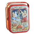 thumbnail image 1 of MOPOOR Candy Jar Cookie Jar Elegant Metal Tinplate Empty Tins Jars Cookie Box Candy Storage Containers Easter Gift Box Decor with Lids and Handle for Easter Decoration Holiday Party Supplies, 1 of 9