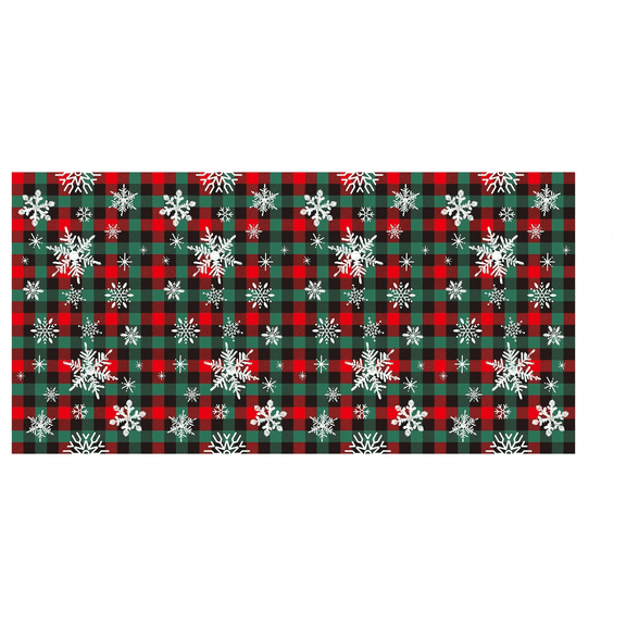 MOPOOR Christmas Tablecloths Disposable,Christmas Decorations,PE Table Cloths for Rectangle Tables,Red Themed Checkered Table Covers for Xmas,Indoor,Outdoor,Birthday,Parties