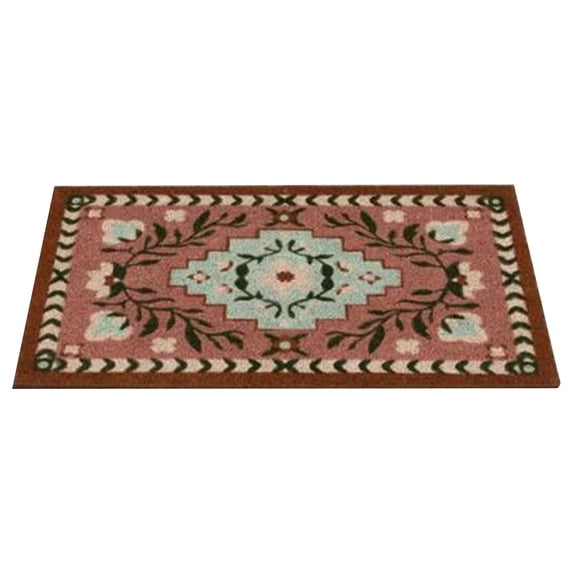 MOPOOR Coconut Coir Doormat 60x40cm - Non Slip Outdoor Rug for Front Door Patio Kitchen, Heavy Duty Entrance Mat for Dirt Dust Removal