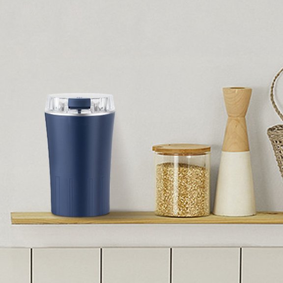 MOPOOR Coffee Grinder CoffeeBean and Grinder 300w Powerful Power Portable with Heavy DutyStainless Grind, Easy to Use Coffee Bean and Spice Grinder with Heavy-Duty Stainless Steel Grind Blades 