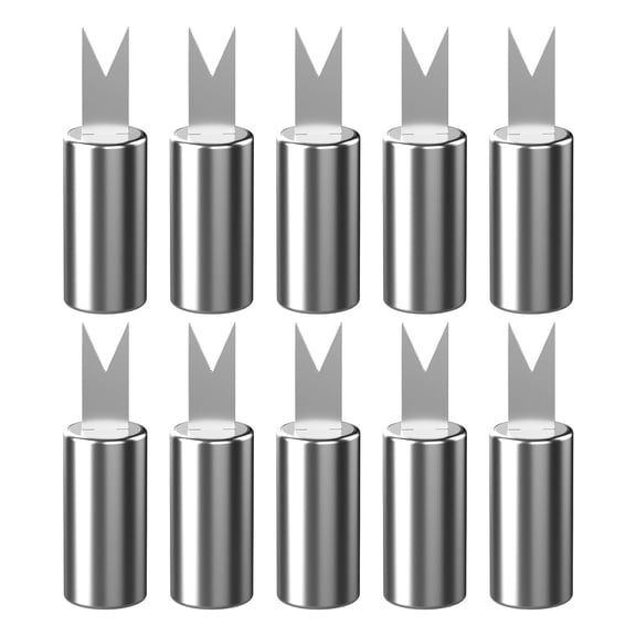 MOPOOR Corn Stand 10PCS Corn Forks Stainless Steel Corn Fork Prong Skewers Kitchen Tool for BBQ Twin Prong Sweetcorn Holders Home Party Camping Cooking Outdoor Barbecues Picnics
