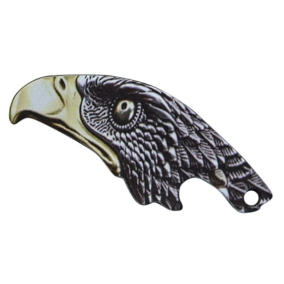 MOPOOR Creative Eagle Head Bottle Opener, Stainless Steel Beer Bottle Opener, Beer Gifts for Men, Husband, Dad, Boyfriend, Gripper Tight Lid Kitchen Gadgets