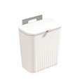 thumbnail image 1 of MOPOOR Hanging Trash Can with Gallon Kitchen Compost Bin for Under Sink, Plastic Wall-Mounted Garbage Can, Small Kitchen Trash Bin, Small Trash Can with Lid for Cupboard Countertop, 1 of 4
