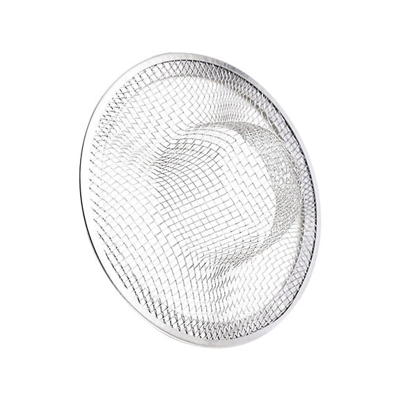 MOPOOR Heavy Duty Stainless Steel Slop Basket Filter Trap,Mesh Metal Sink Strainer for Kitchen Sink/Bathroom Bathtub Wash Kitchen Laundry Lavatory Balcony RV Floor Drain Balcony Drain Hole,Utility