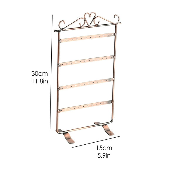 MOPOOR Home Creative Hanging Jewelry Gift Display Stand Holder Earrings Storage Rack,Stands Earring Storage Earring tree Hanger Jewelry Towers Rack